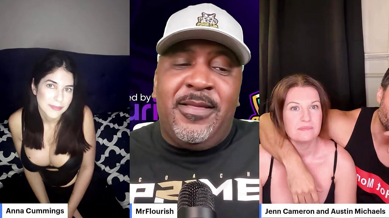 Mrflourish Podcast the Morning After with Guest Adult Star Anna Cummings