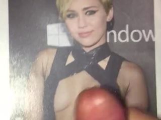 Miley cyrus Cum tribute