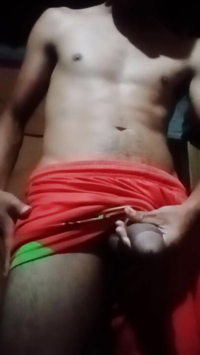 Gifted man shame jerking off.