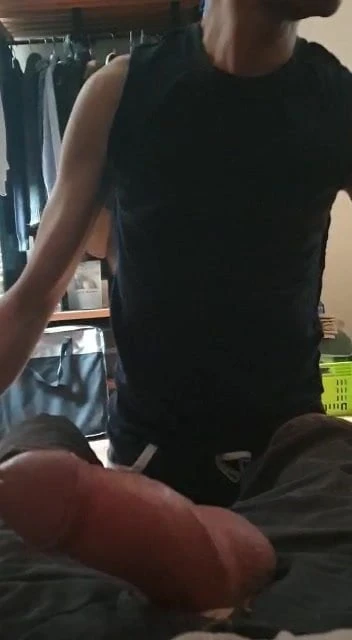 Very big french cock uncut and shaved