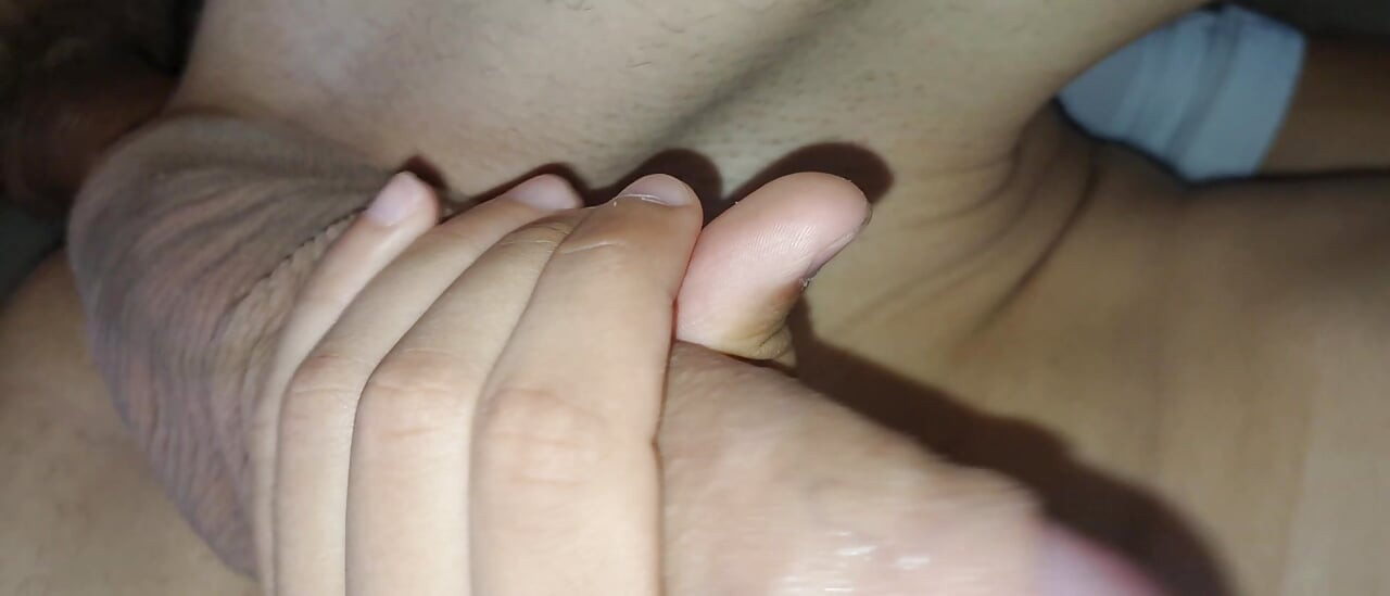 Fucking Stepdaddy Fucked My Wet Hole with His Powerful Thick Dick, He Filled It with Hot Cum!