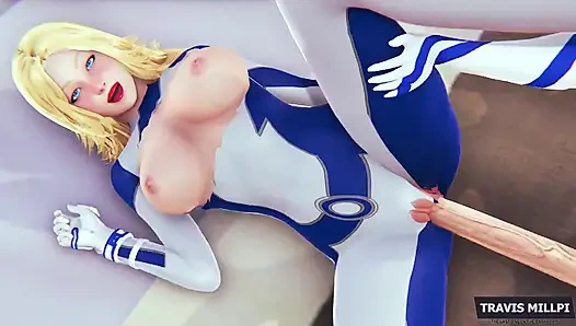 Görünmez kadın analda elastik yarakla sikiliyor // parodi