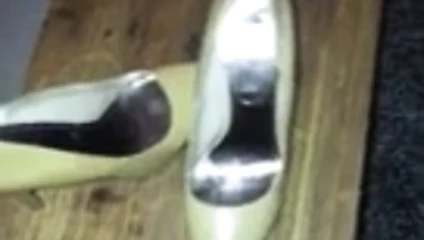 Cum on heels