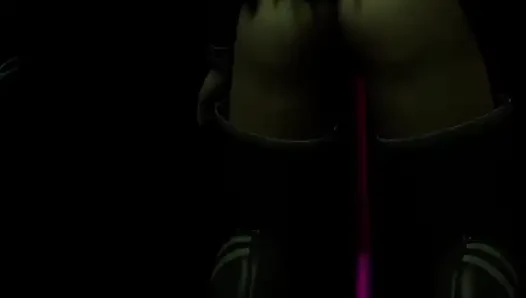Kırmızı ateşli succubus iblis kız direk dansı - 3 boyutlu porno