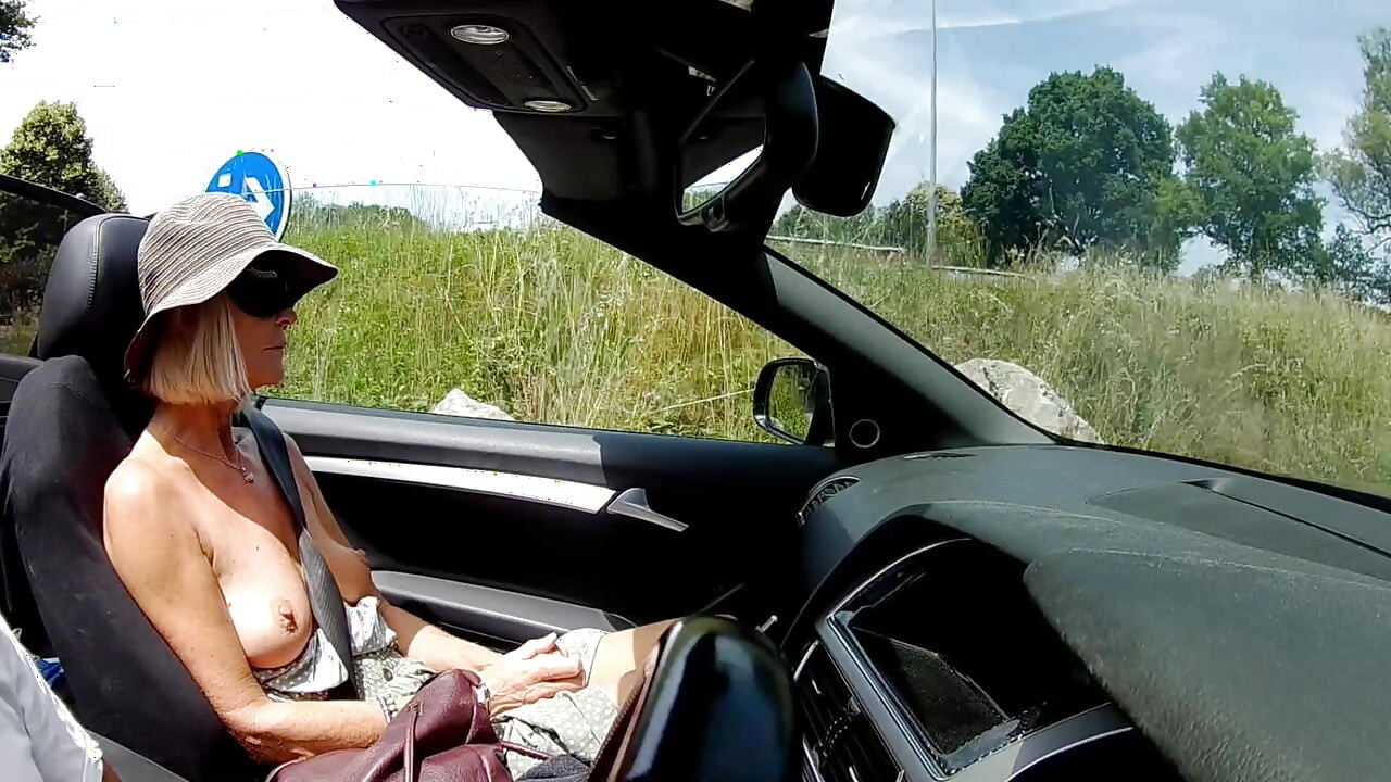 Titty tisdag ögonbindel lastbil stopp kul