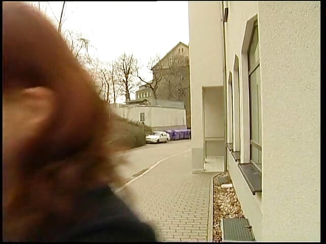 Redhead teen jerking dick while getting fingered at casting