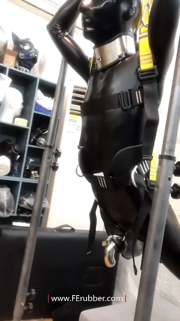 good trianing for rubber slave