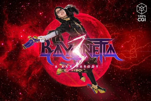 Vrcosplayx - Alex Coal, fille naturelle, dans le rôle de Bayonetta, est prête à vous donner tout ce que vous avez toujours voulu - porno VR