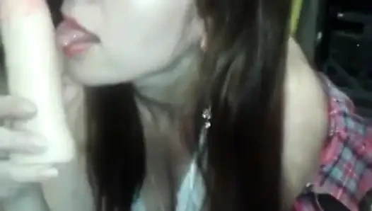 Sexy Trainer Is Sucking a Cock