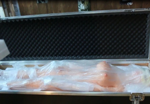 Bring your sex doll anywhere on her Flight Case