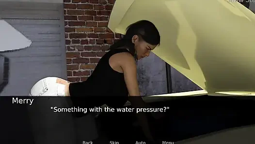 Проект горячая жена - машина сломалась, а затем я разделся и увидел его хуй