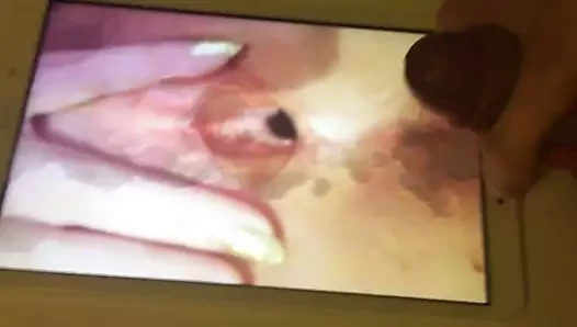 kik kız annabelle için büyük bir yük çekim