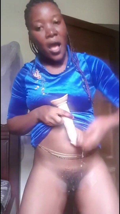 Powerful moment from "Pissing my Dildo and Tongue Moping"