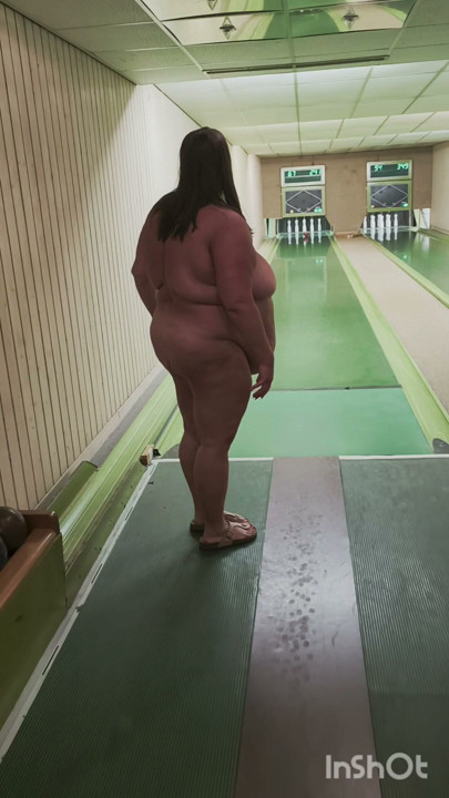 Many wanted to see a video of me bowling naked