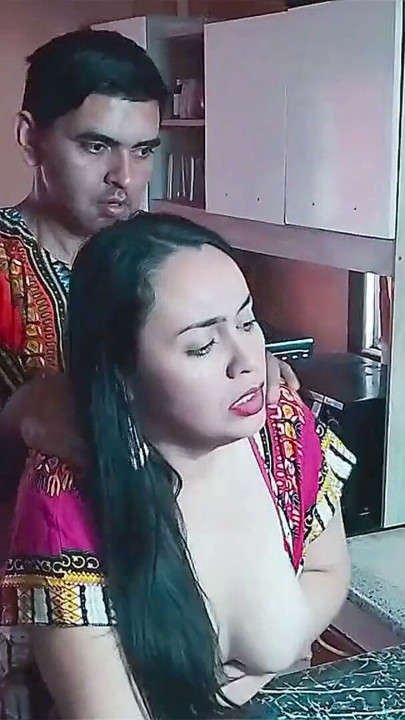 Indian stepmom fucking in the kitchen | Clip 1