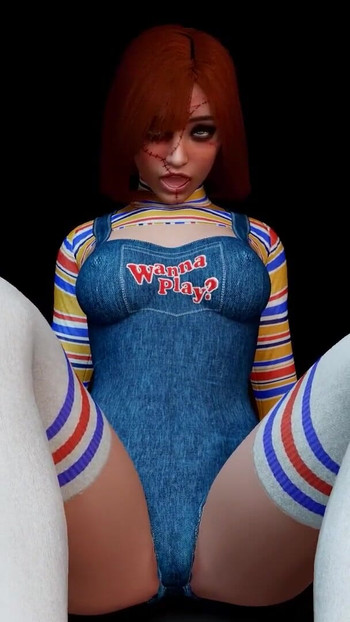 Muss man gesehen haben von "Long Socken footjob mit Geschlecht bender Chucky"