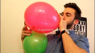 Balloon-фетиш - Adam Rainman на воздушных шариках, видео 4