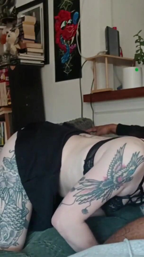 Trans Slut Seduces Roommates Friend Then Deepthroats His BBC | Clip 1