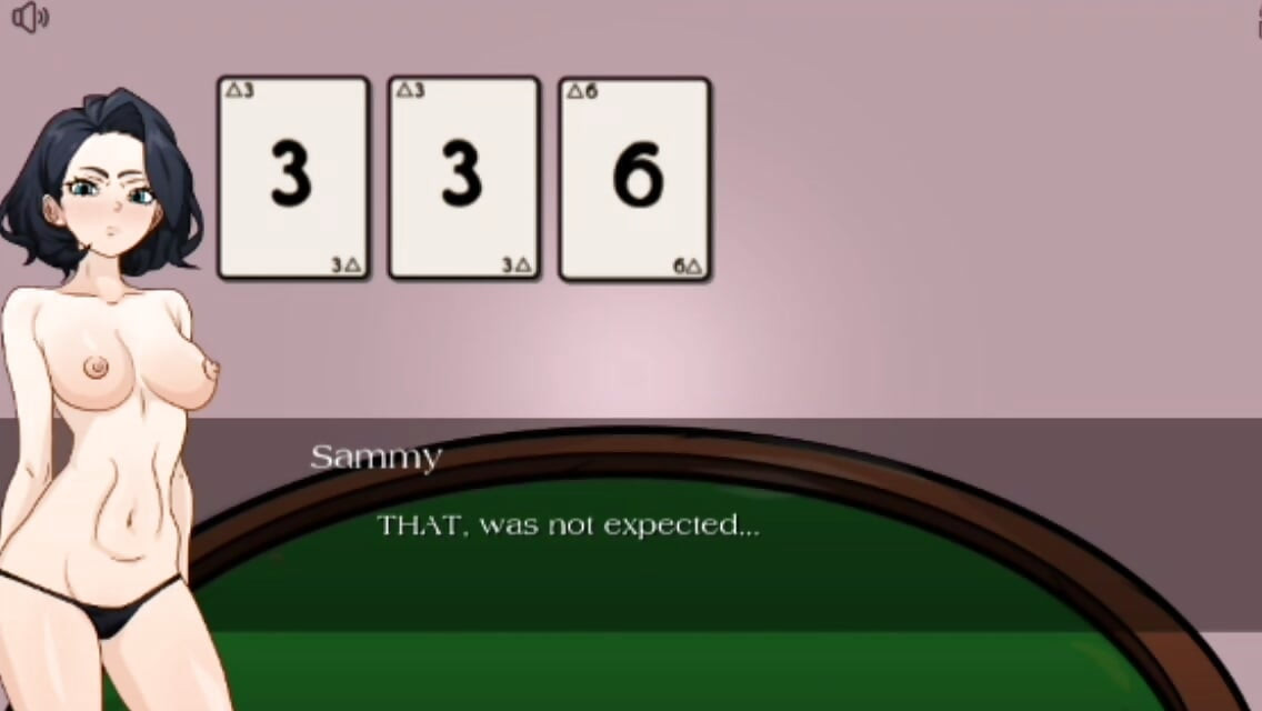 カジノで裸の尻と良い体を持つ