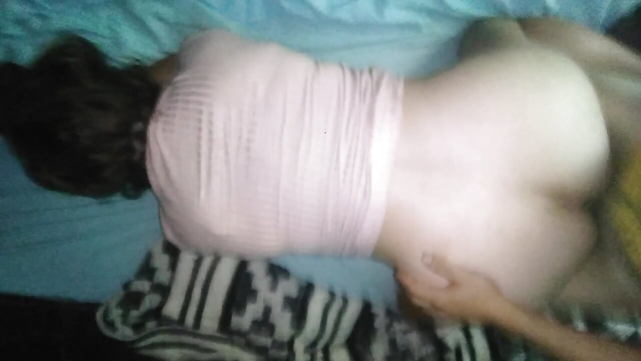 POV I Record with My Cell Phone How I Fucked a Blonde Girl with a Bun