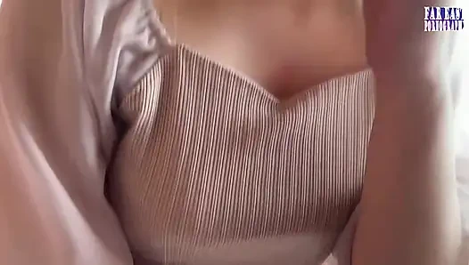 Kondom-gulp Wander als gewagte junge schönheit entleert jeden warmen tropfen im freien ep-1