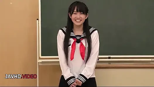Naughty Teen Yui Kasugano Gets Railed by Horny Classmates in School Creampies
