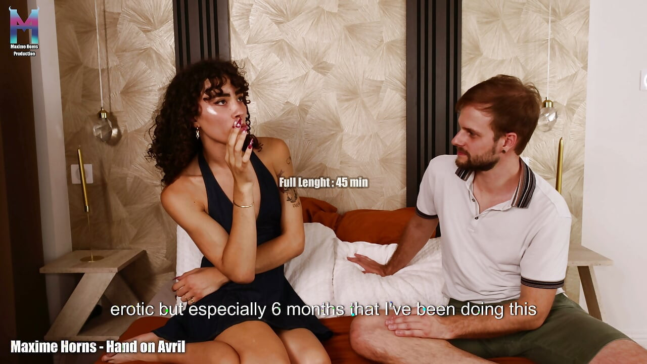 French Versatile Trans Girl: First Time with a Man with Hot Pegging