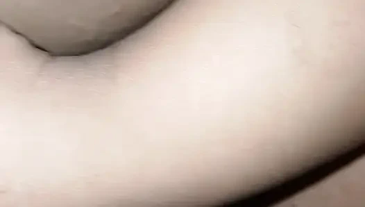 BBW Stepmother caught her stepson looking at her naked, welcome him to come finger her.