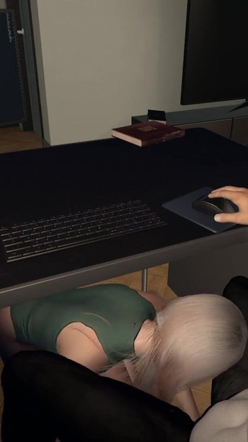 Epic moment from "My girlfriend sucked me off while my wife was nearby l 3d Hentai Animation"