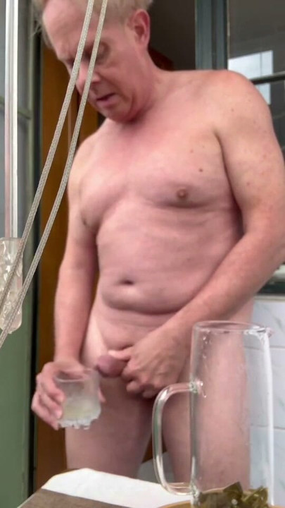 Piss and cum drinking | Clip 1