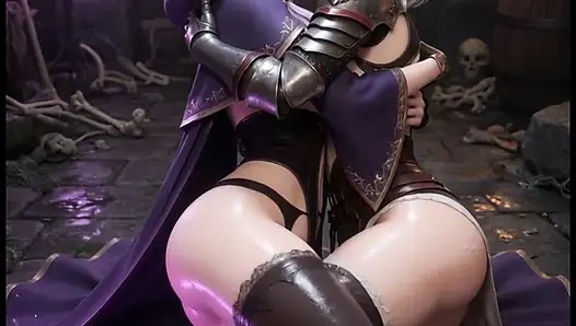 Hentai Magician And Knight Come Home From Sex Dungeon