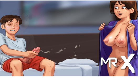 Summertimesaga - Éjaculation de maman mature E3 # 28