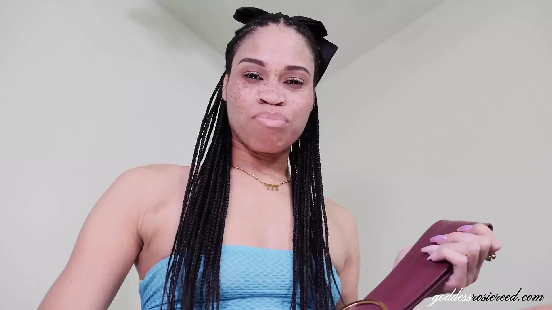 Pay Piggy Cash Spanking- Ebony Financial Domme Goddess Rosie