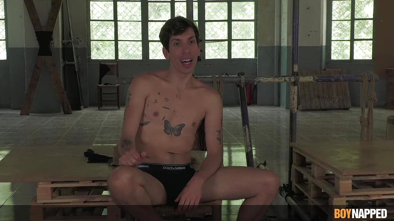 Boynapped - Luca Zavat And Xavier Sibley Part 1 Foot Worship And Blowjob