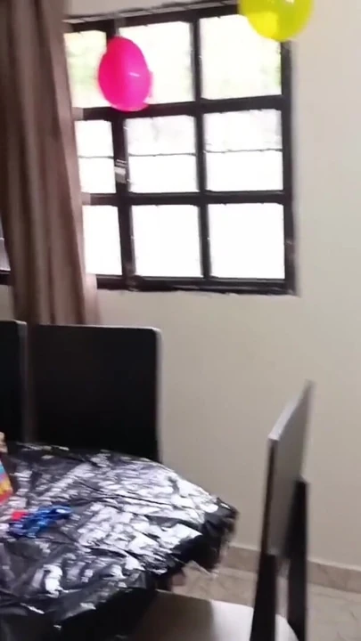 Stunning moment from "Happy birthday stepdad, I'm your gift, so fuck me hard"