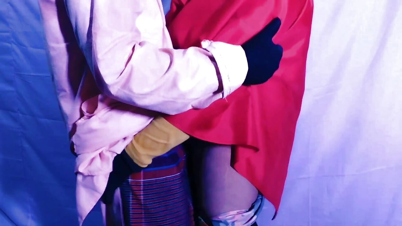 hottest chachi got orgasm by licking pussy with bhatija and chachi's mouth filled of cum by toung play