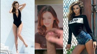 Omaggi di sborra per Miranda Kerr