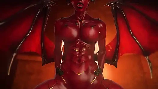 Oc Succubus in an Orgasmic Cowgirl