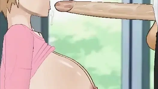 Mitsuki dankt ihm, dass er mit stiefsohn freund ist, indem er ihre kehle gefickt wurde