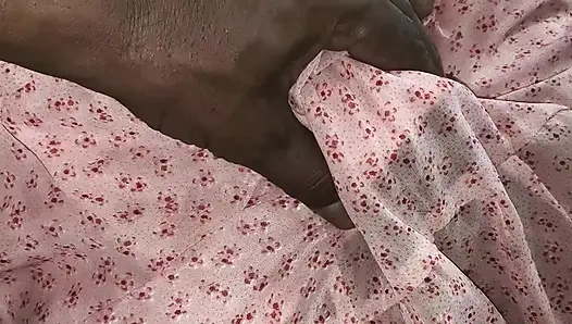 Blacky wife big boobs and pussy roughing