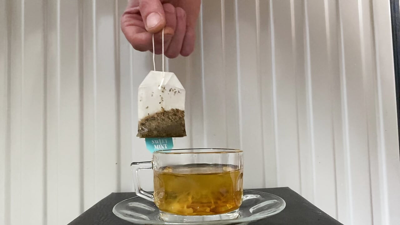 She wanted a cloud of milk in her tea