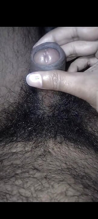 Hard-core college student jerking off precum show