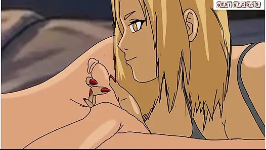 BUSTY BLONDE MILF CHEATS ON HUSBAND WITH YOUNG VISITOR AT NIGHT! Oblivious Writer Husband Cuckold NTR Hentai