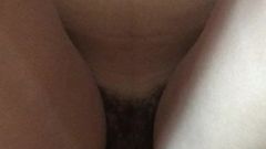 Fuckin Asian 18yo student with hairy pussy