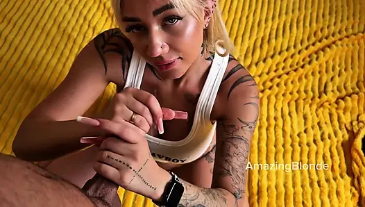 AmazingBlonde: En sevdiğim tam üstüme çıkıyor