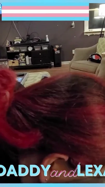 Emotional moment from "Shemale trans woman deepthroat and swallow cum blowjob compilation"