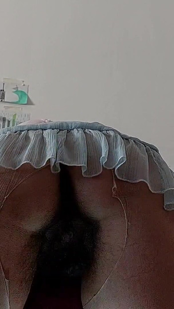 Emotional moment from "Hairy pussy wife, big ass, big tits. Sensual brunette pussy hair, big tits, big ass. Sexy latina"