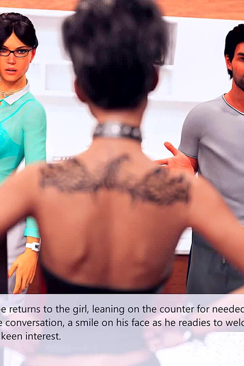 Noemi's Toscana rebirth: sexy gothic girl ep 7