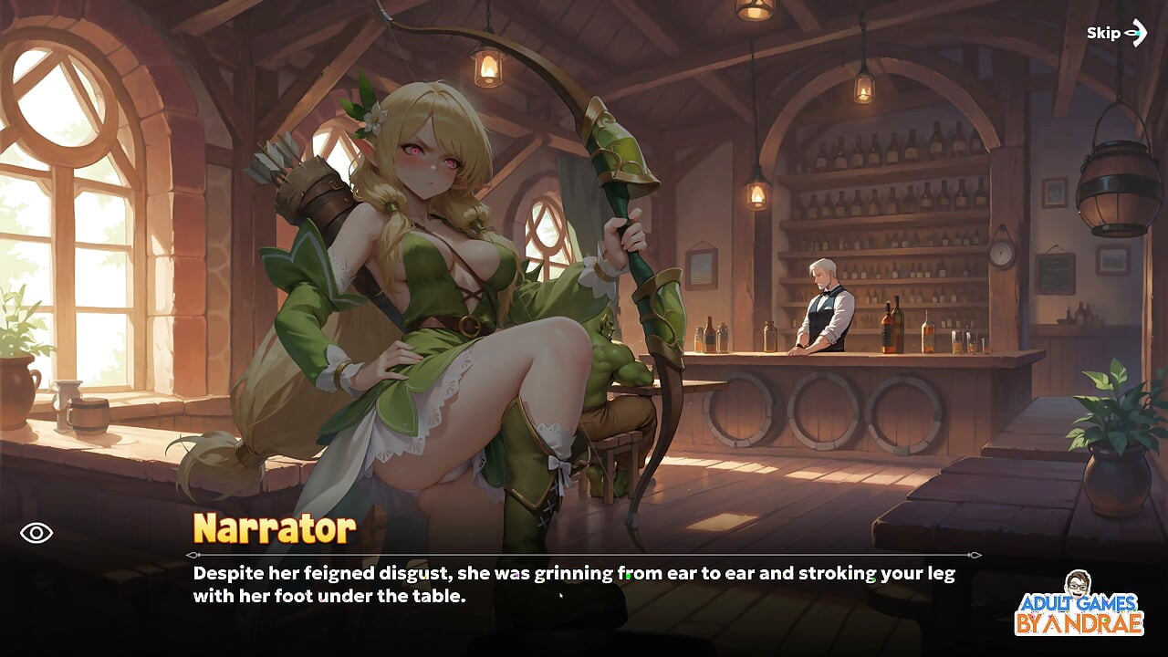 Isekai Waifu Overlord Gameplay Part 12 - ปลดล็อกฉาก H ของ Ruby และ Lily เซ็กส์ในโรงเตี๊ยม