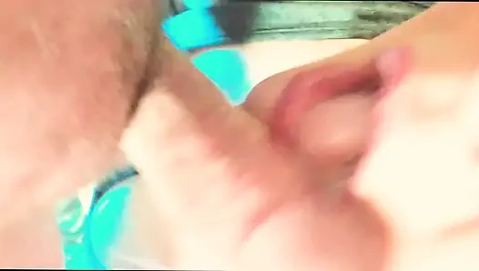 Anal milking with cock-sucking and multiple cumloads in my mouth